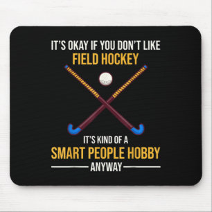 Tapis De Souris Le hockey sur gazon est un passe-temps de gens int