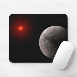 Tapis De Souris Le Hot Rocky Exoplanet Trappist-1 B.