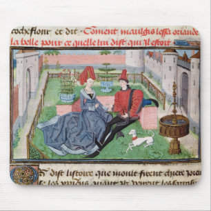 Tapis De Souris Le jardin de l'amour