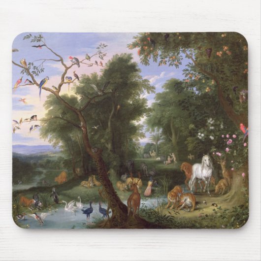 Tapis De Souris Le jardin d'Éden, 1659 (Devant)