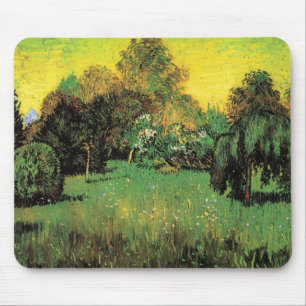 Tapis De Souris Le jardin du poète par Vincent van Gogh