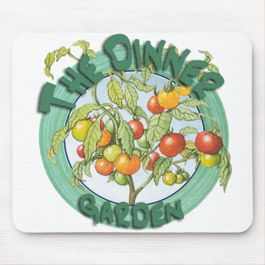 Tapis De Souris Le jardin Mousepad de dîner (Devant)