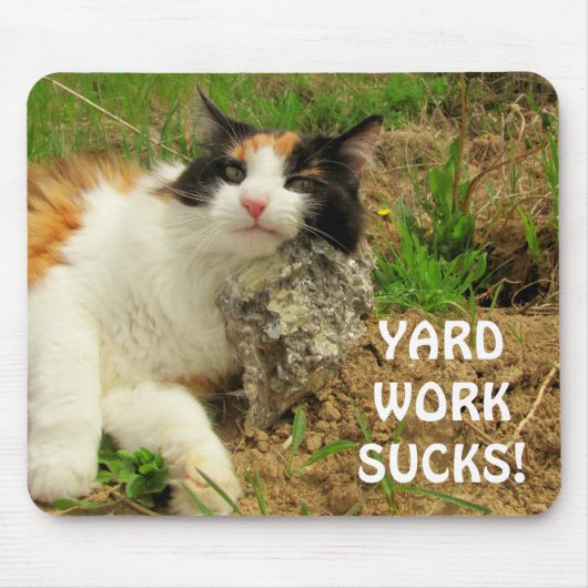 Tapis De Souris Le jardinage suce (Devant)