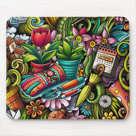 Tapis De Souris Le Jardinier  (Devant)