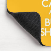 Tapis De Souris Le jaune maintiennent calme et achètent des (Coin)