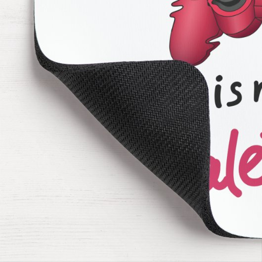 Tapis De Souris Le jeu est mon Valentin (Coin)