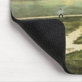 Tapis De Souris Le jeu national américain du base-ball (Coin)