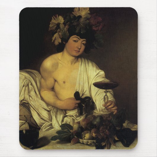 Tapis De Souris Le jeune Bacchus (Devant)