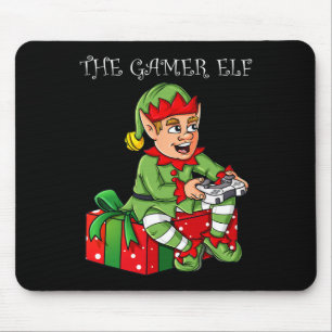 Tapis De Souris Le Joueur Elf amusant Noël Garçons Enfants Ados Jo