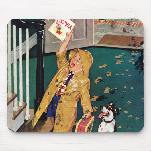 Tapis De Souris Le jour de mère heureux (Devant)