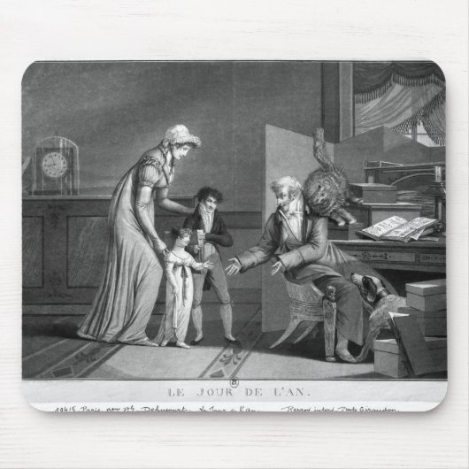 Tapis De Souris Le jour de nouvelle année, 1807 (Devant)