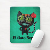 Tapis De Souris Le jour du chat noir mort (Avec souris)