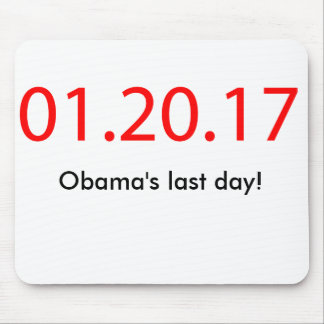 Tapis De Souris Le jour passé d'Obama