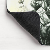 Tapis De Souris Le joyeux vieux père noël (Coin)