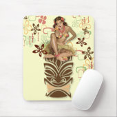 Tapis De Souris Le kitsch BItsch : Hanches de danse polynésienne ! (Avec souris)