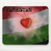 Tapis De Souris Le Kurdistan Mousepad - customisé (Devant)