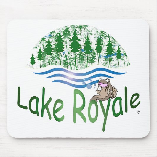 Tapis De Souris Le lac Royale (Devant)