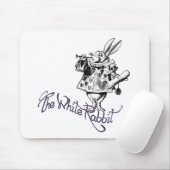 Tapis De Souris Le lapin blanc (Avec souris)