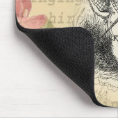 Tapis De Souris Le lapin blanc Alice au pays des merveilles (Coin)