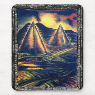 Tapis De Souris Le lieu de repos, pyramides