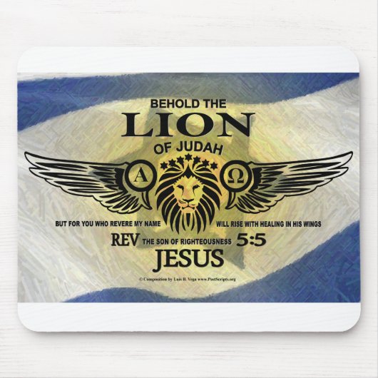 Tapis De Souris Le Lion de Juda (Devant)