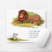 Tapis De Souris Le lion et la souris (Avec souris)