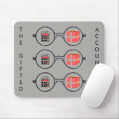 Tapis De Souris "Le logo du comptable doué" (Avec souris)