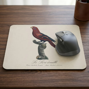 Tapis De Souris Le Lori ecaille / Lory à rayures bleues