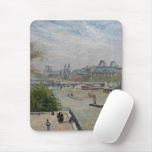 Tapis De Souris Le Louvre, Camille de printemps Pissarro (Avec souris)