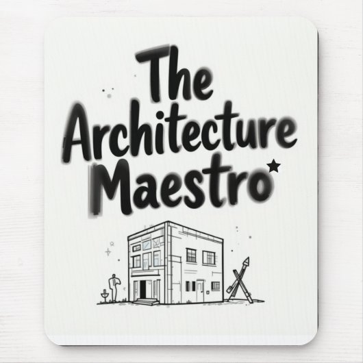 Tapis De Souris Le Maestro d'Architecture (Devant)