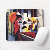 Tapis De Souris Le magasin casquette par August Macke (Avec souris)