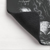 Tapis De Souris Le Magicien Étudiant le Grimoire — par BurnsInHell (Coin)