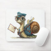 Tapis De Souris Le Mailman d'escargot livre du courrier (Avec souris)