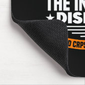 Tapis De Souris Le mal compris de la maladie invisible RSD CRPS A (Coin)