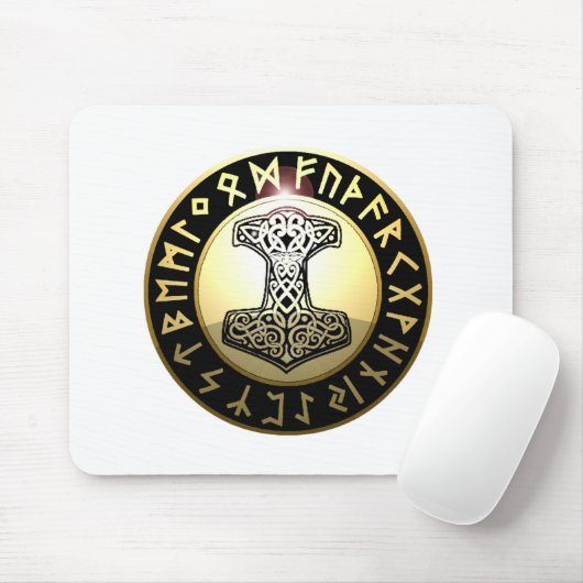 Tapis De Souris Le marteau du Thor (Avec souris)
