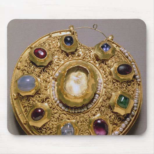 Tapis De Souris Le médaillon de Kolt, or a placé avec des perles (Devant)
