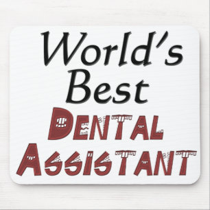 Tapis De Souris Le meilleur assistant dentaire du monde