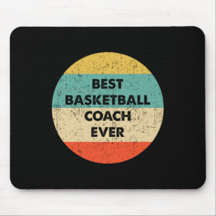 Tapis De Souris Le meilleur entraîneur de basket-ball jamais