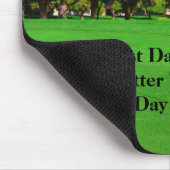 Tapis De Souris Le meilleur jour du golf Mousepad (Coin)