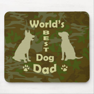 Tapis De Souris Le meilleur papa de chien du monde