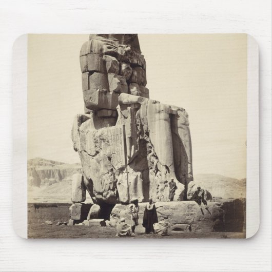 Tapis De Souris "Le Memnon vocal", statue colossale d'Amenhotep I (Devant)