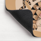 Tapis De Souris Le Meow du chat (Coin)
