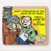Tapis De Souris Le Mess Sur Mon Bureau (Devant)
