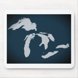 Tapis De Souris Le Michigan et les Great Lakes