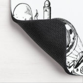 Tapis De Souris Le microscope de Robert Hooke (Coin)