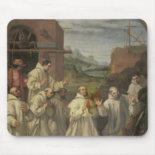 Tapis De Souris Le miracle de l'eau jaillissant d'une pierre (Devant)