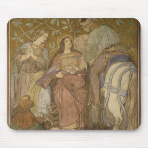 Tapis De Souris Le miracle de rose, c.1855