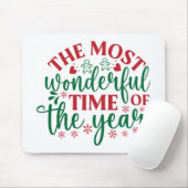 Tapis De Souris Le Moment Le Plus Merveilleux De L'Année (Avec souris)