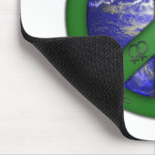 Tapis De Souris Le monde coexistent (Coin)