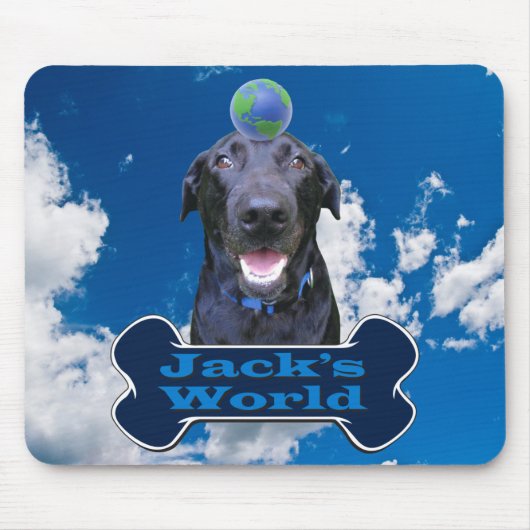 Tapis De Souris Le monde Mousepad de Jack (Devant)